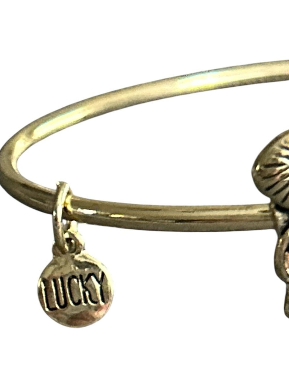 BANSRI Gold Elephant Bracelet Lucky Charm Tusk Boho Cuff Adjustable Boutique - Picture 2 of 5